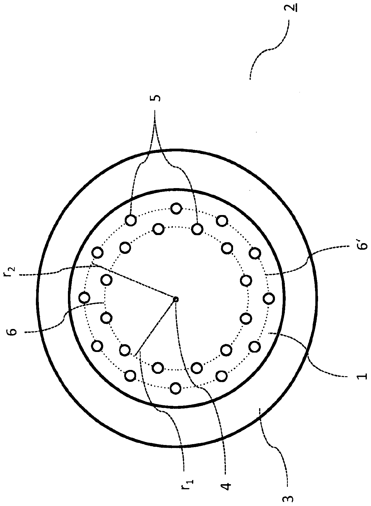 Drum, method for removing a tire and method for shrink fitting a tire onto the shaft of a roller