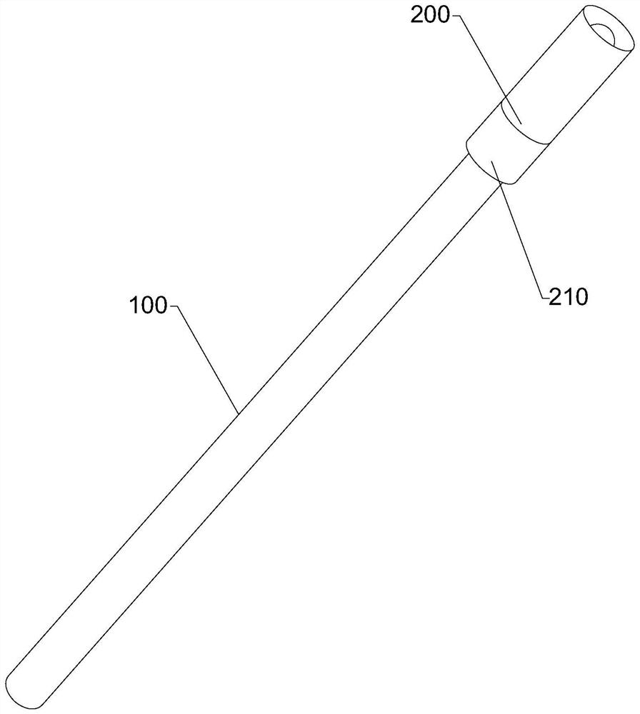 Public chopstick with prompt function and public chopstick assembly
