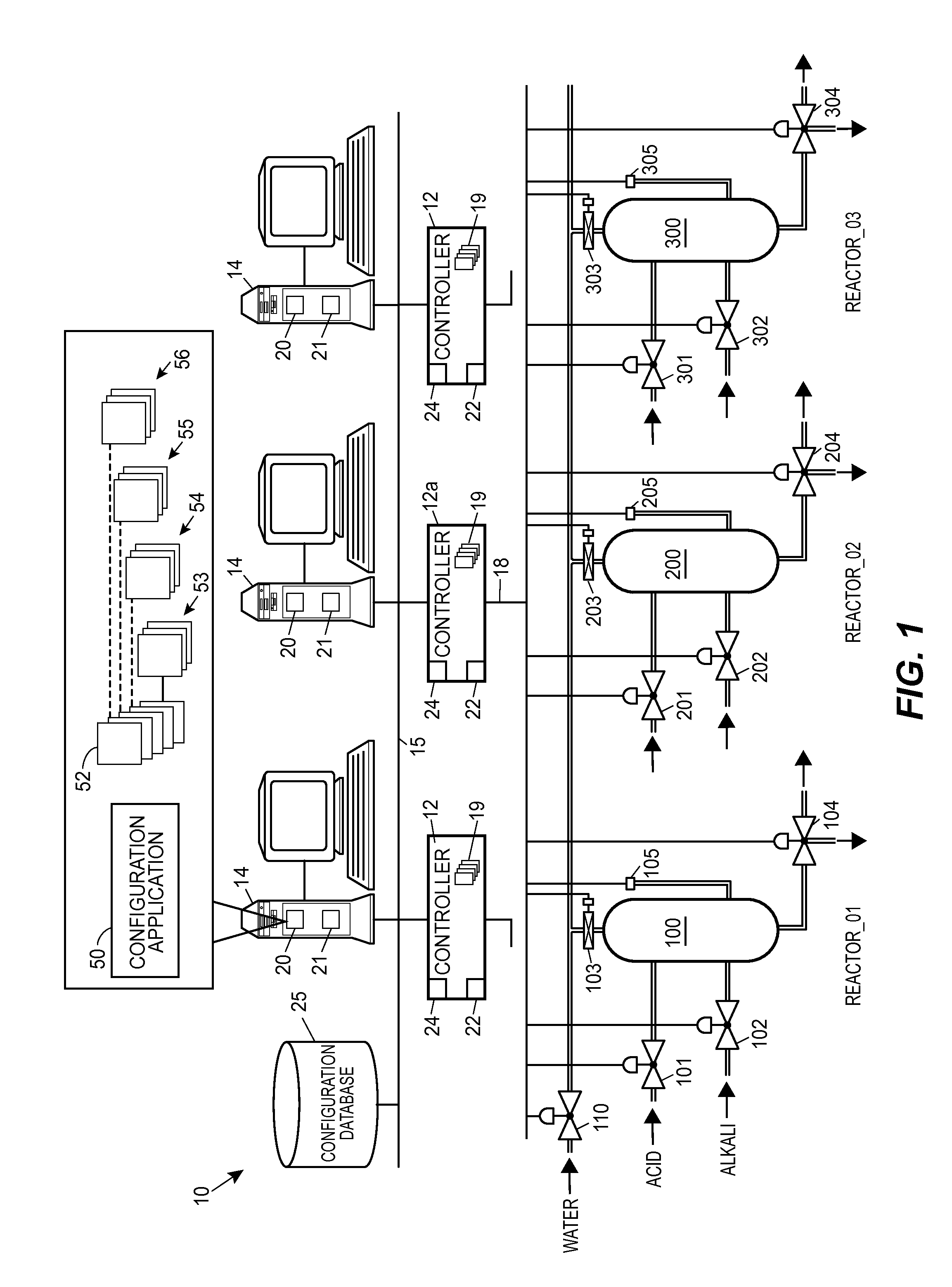 Method and apparatus for managing process control configuration