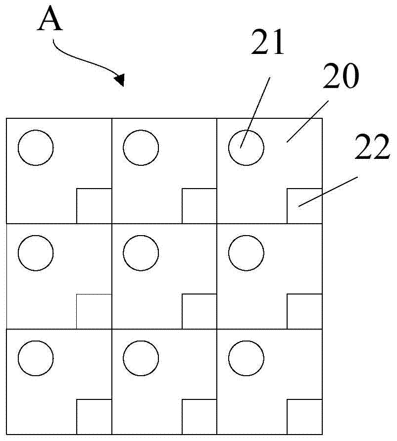 Photoelectric testing method of a diode