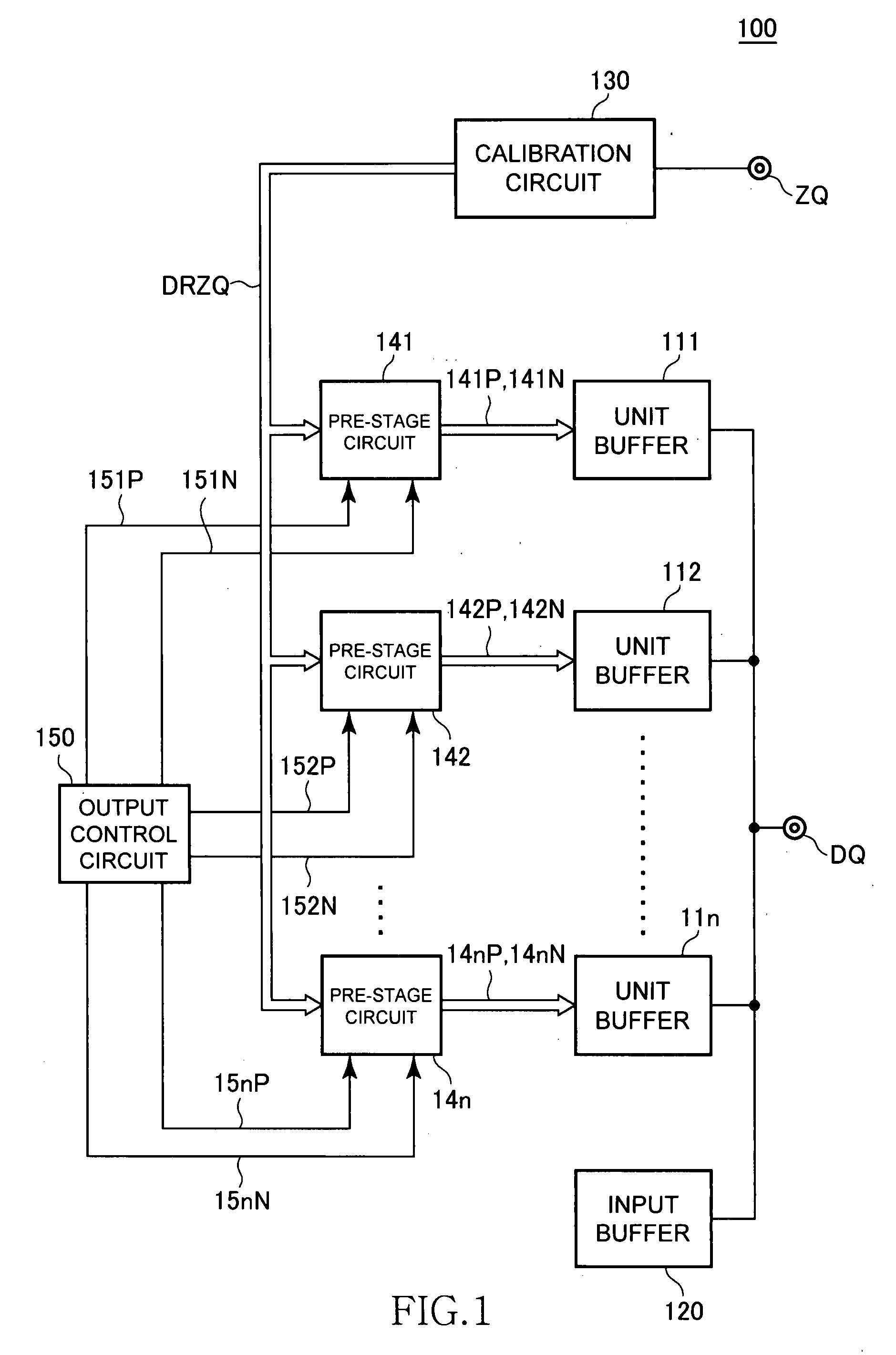 Output circuit of semiconductor device