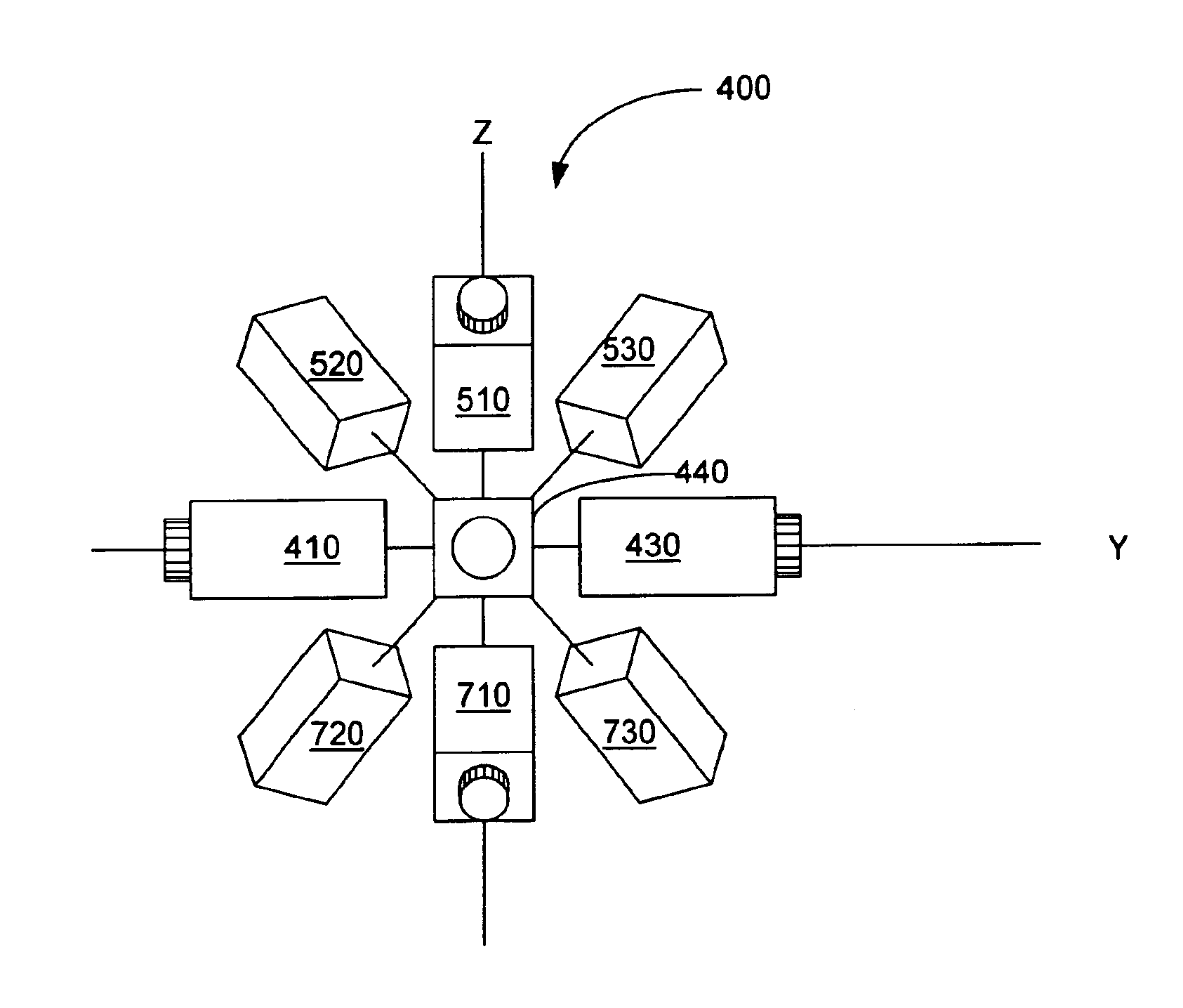 Outward facing camera system for environment capture