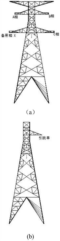 An important leap design method for transmission lines that can be quickly repaired