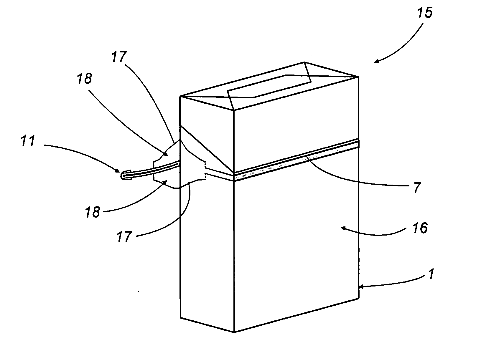 Method of producing overwrap material, and a pack furnished with the material produced