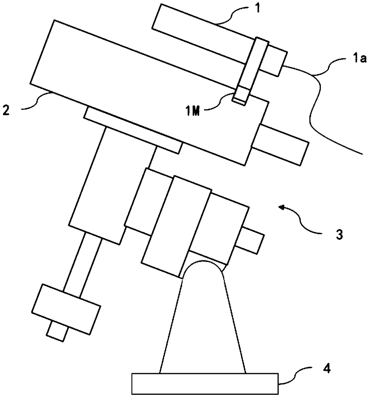 Electronic star-finding mirror, astronomical telescope, and electronic star-finding computing device