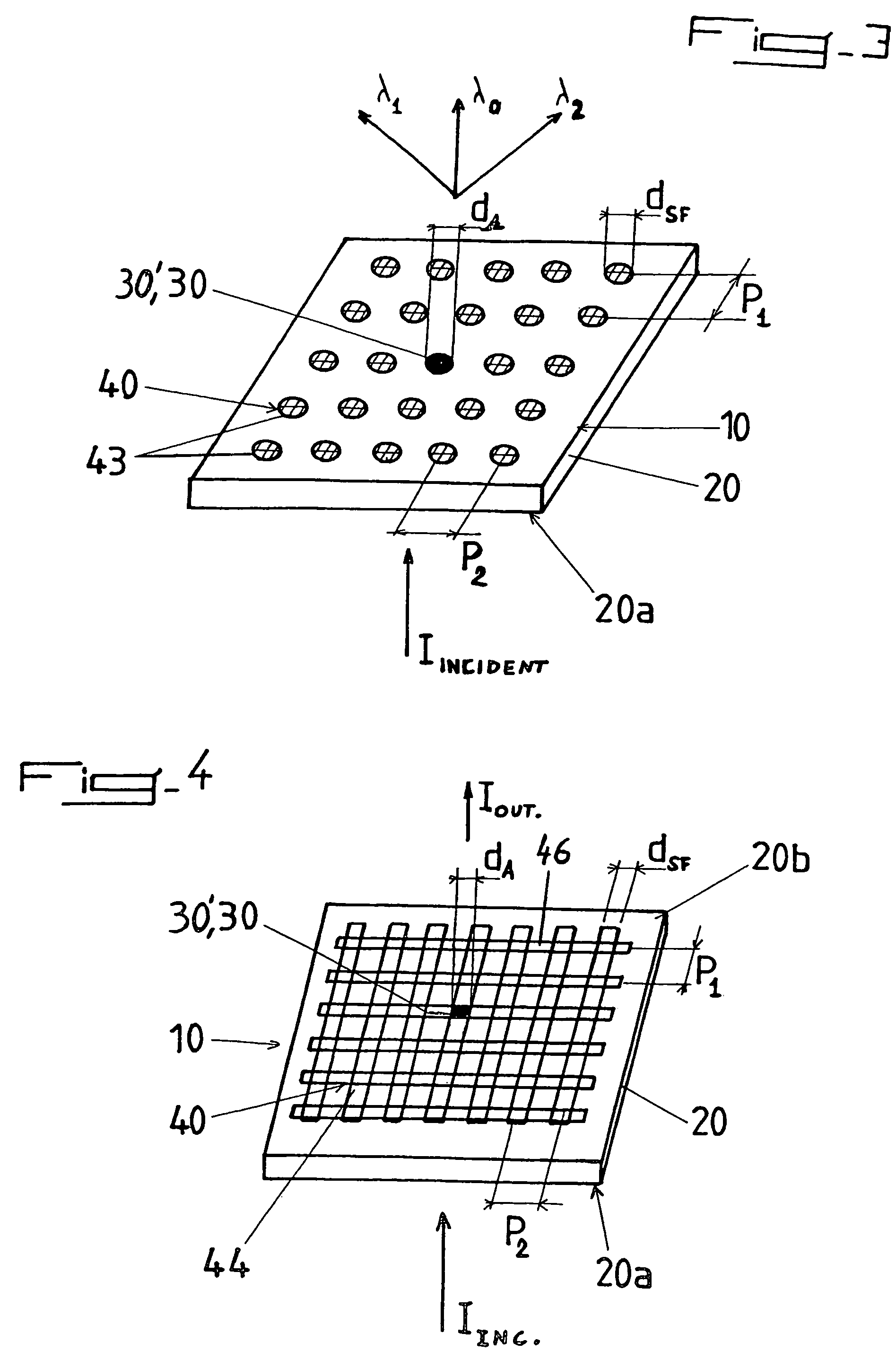 Optical transmission apparatus with directionality and divergence control