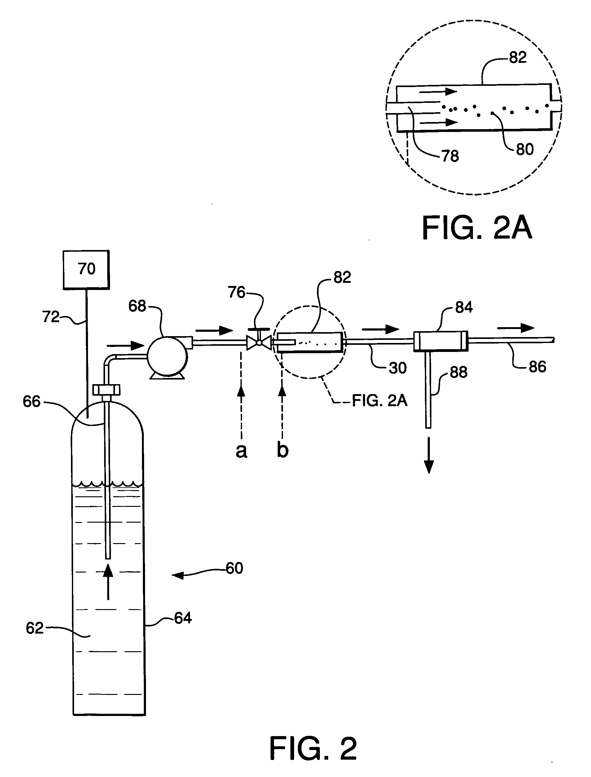 Contact methods for formation of Lewis gas/liquid systems and recovery of Lewis gas therefrom