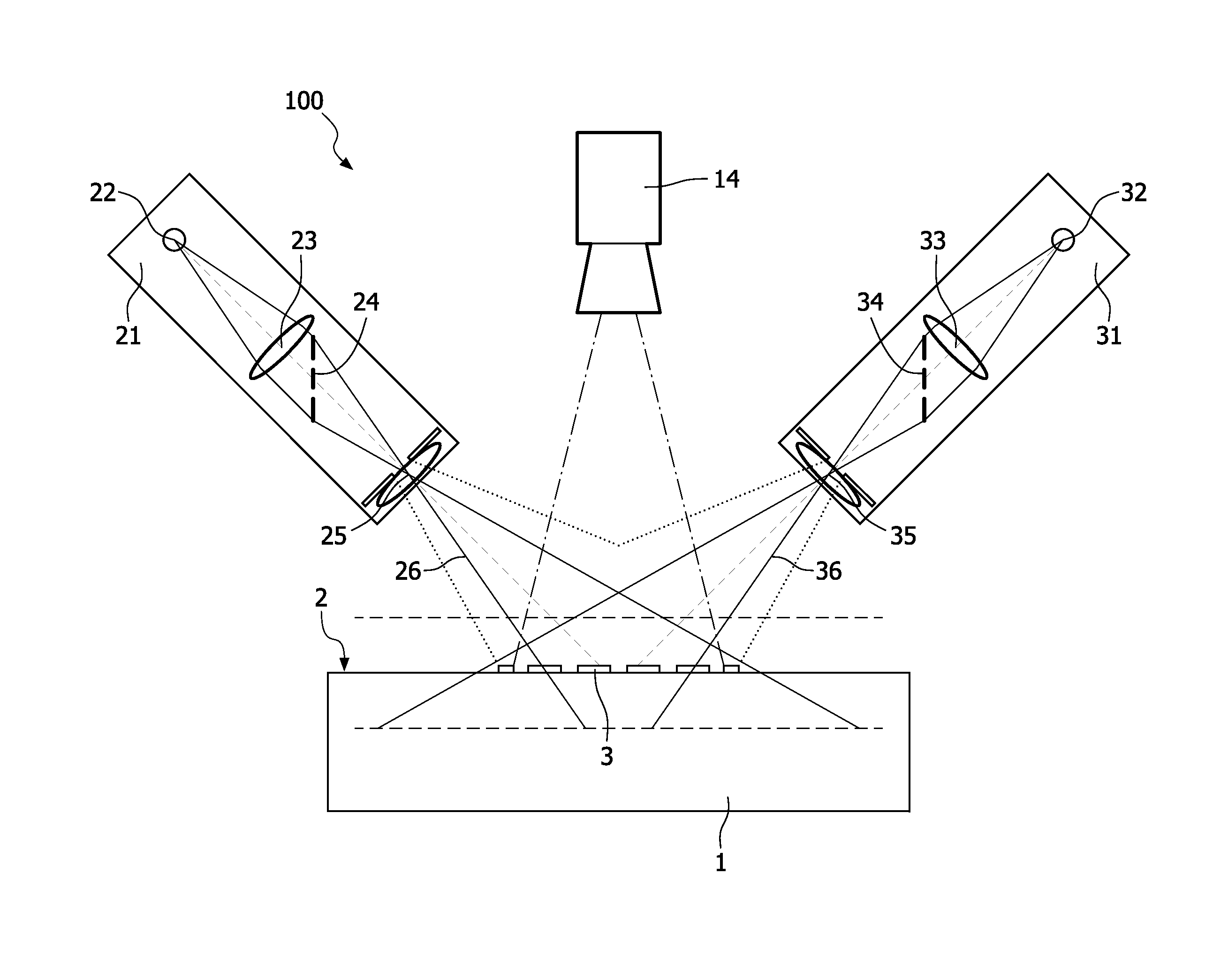 Apparatus and method for observing the surface of a sample