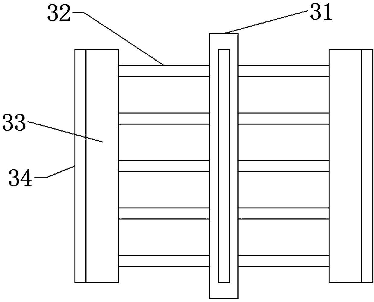 Agitating type biological biogas fermentation tank