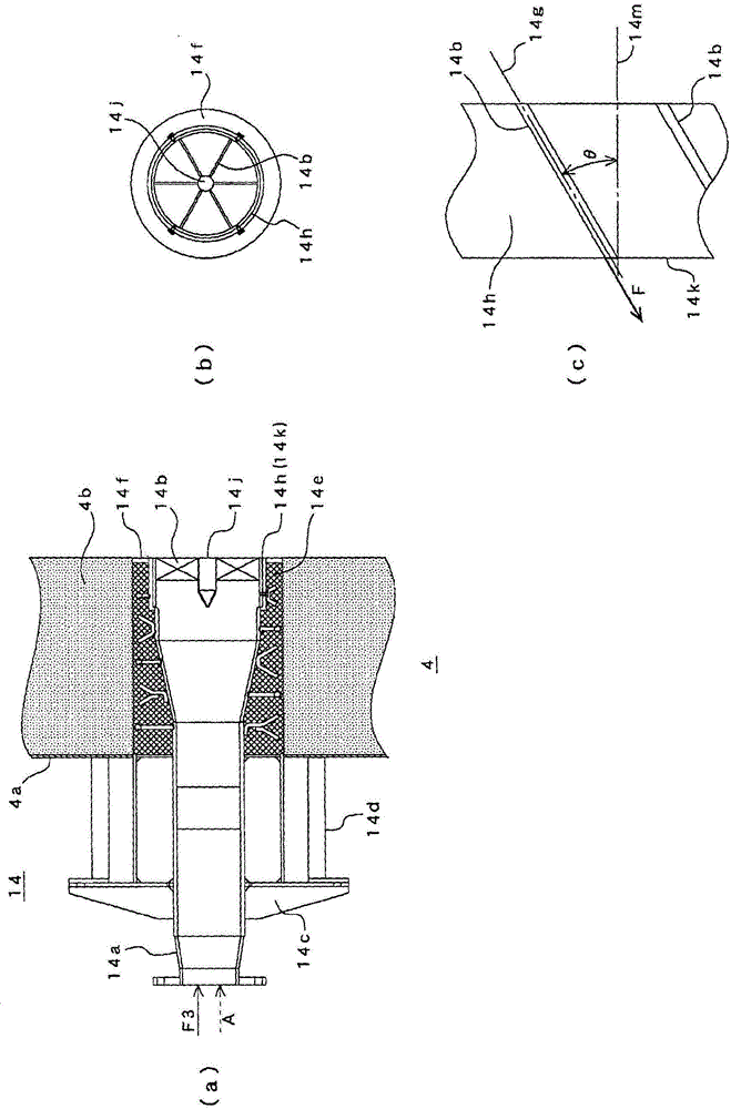 Cement burning apparatus, and method for denitrating exhaust gas from cement kiln
