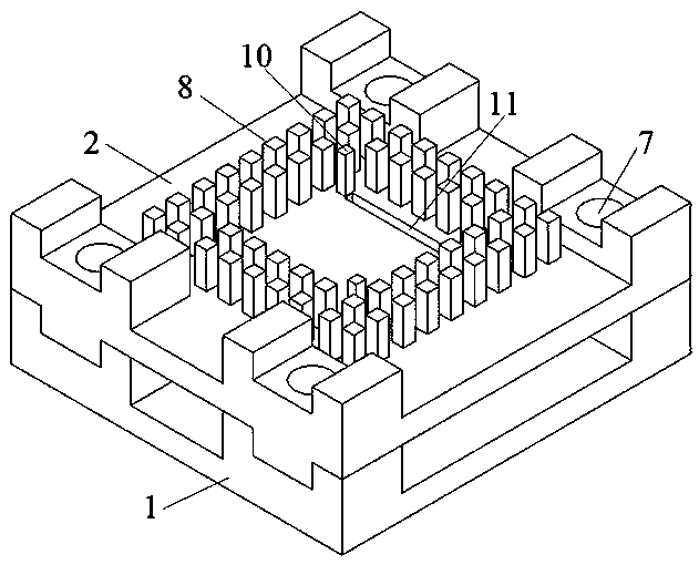 Stacked high-Q dual-mode filter based on slot waveguide technology