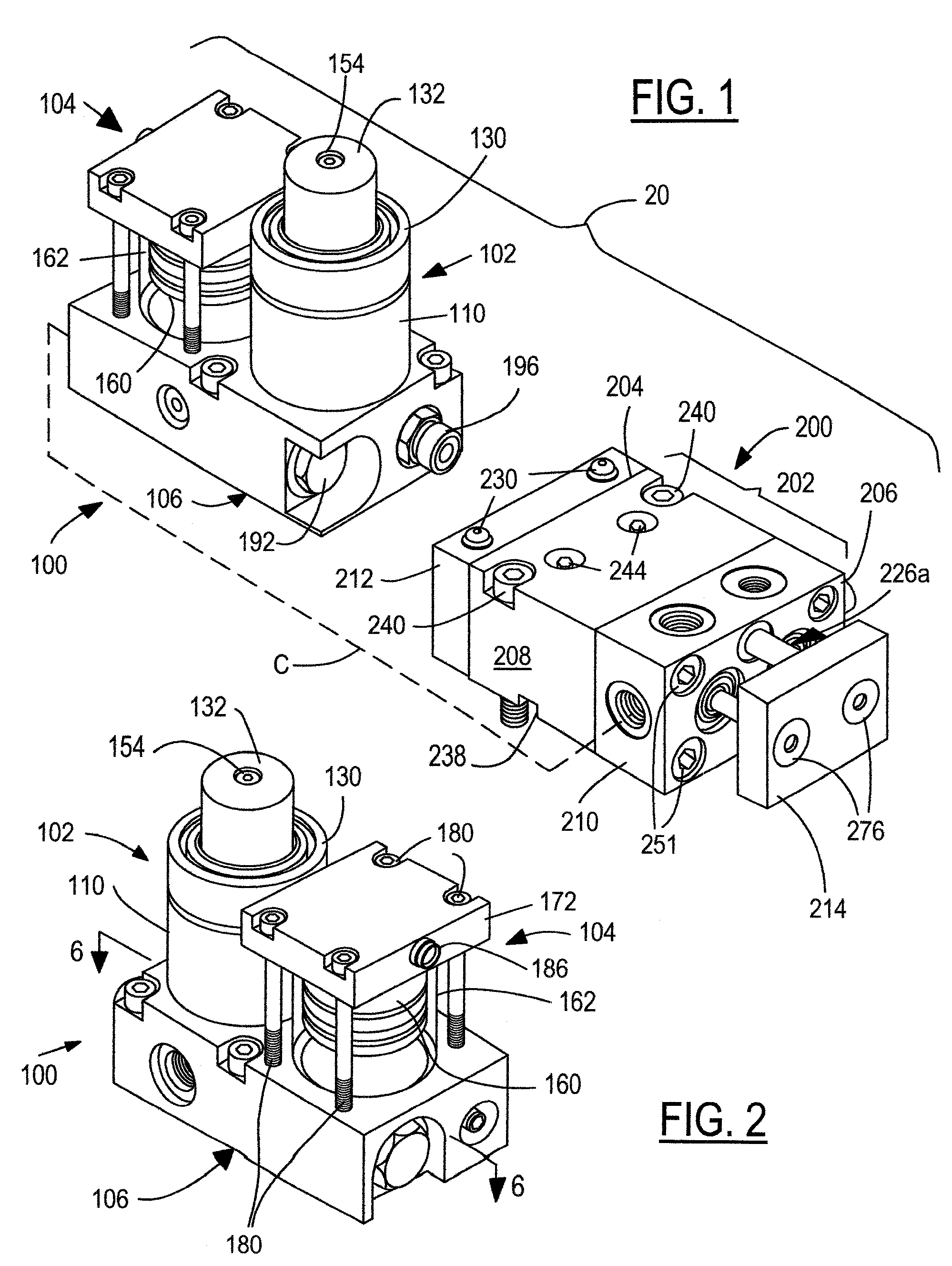 Press-driven tool actuation system