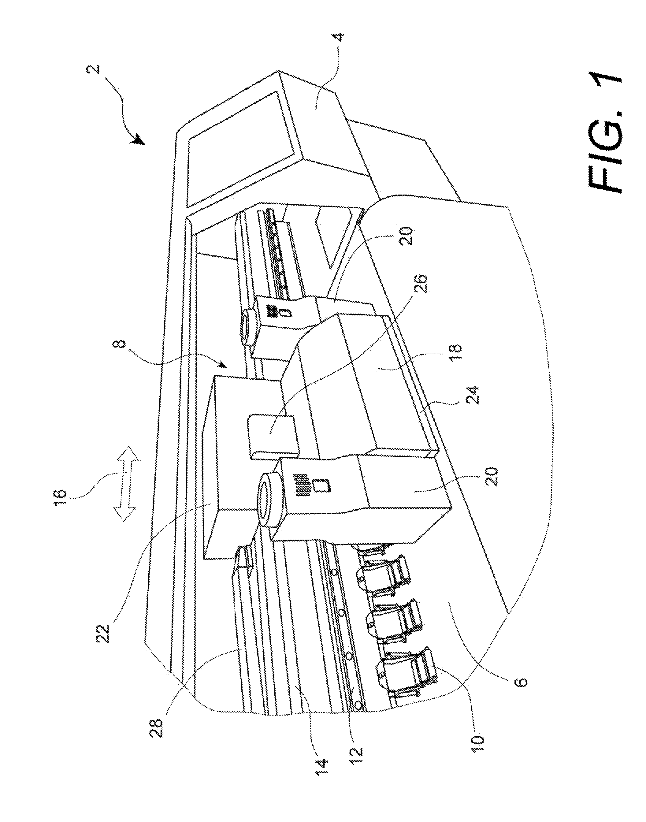 Method and system for printing untreated textile in an inkjet printer