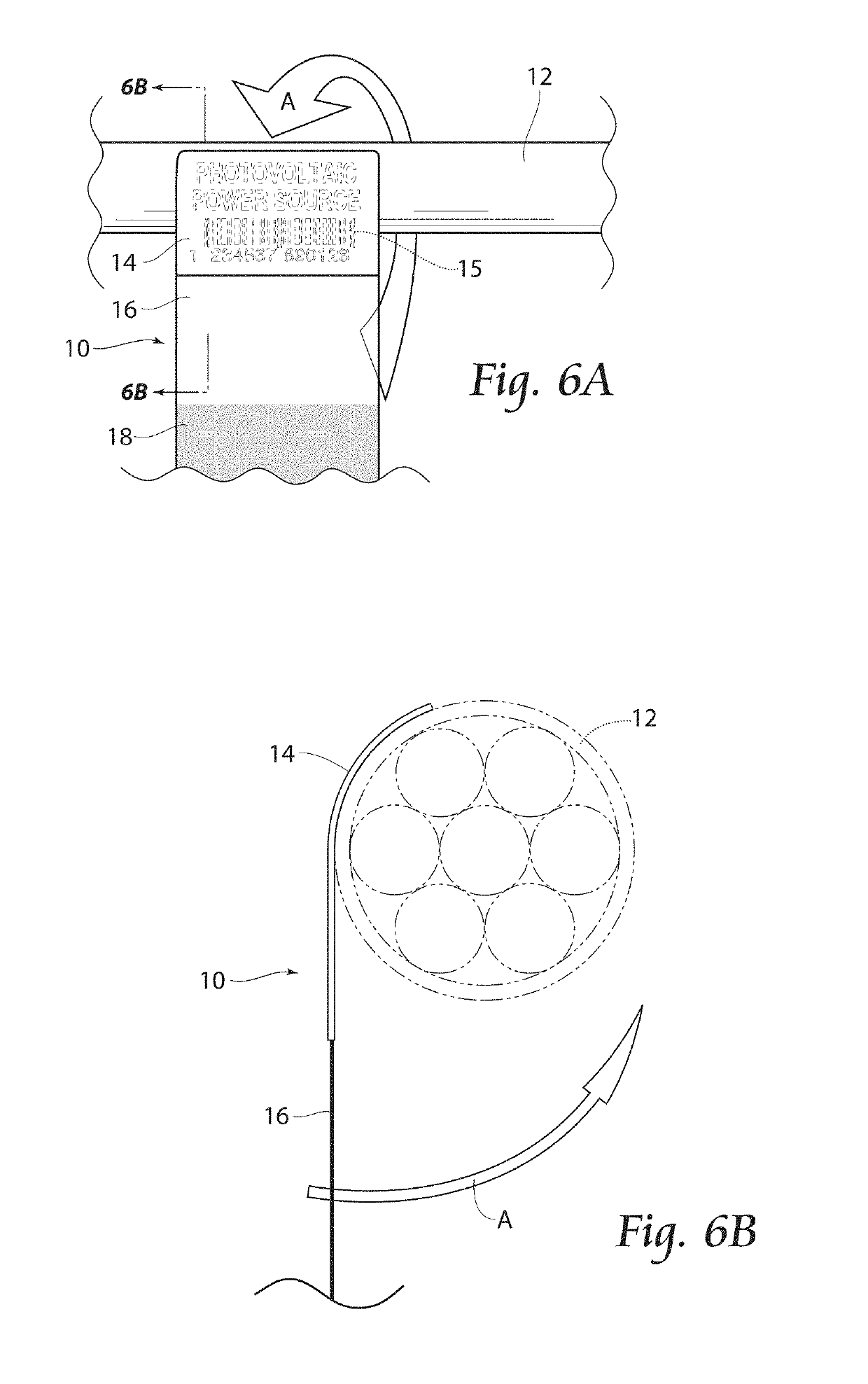 Self-masking label