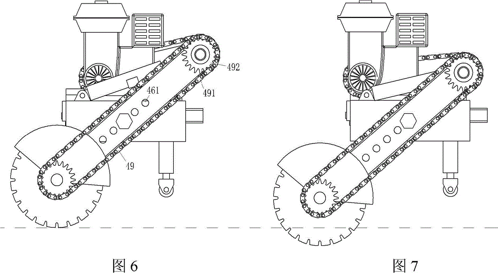 Road cutting robot and construction method thereof
