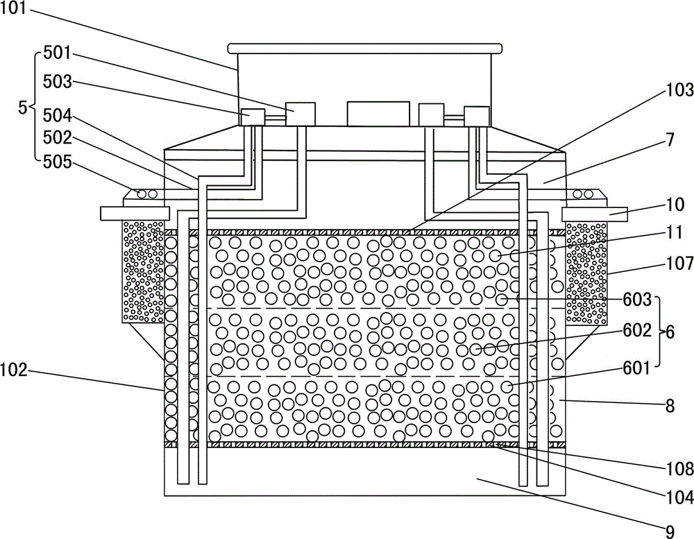 Microbial flora mother liquor incubator and sewage treatment method thereof