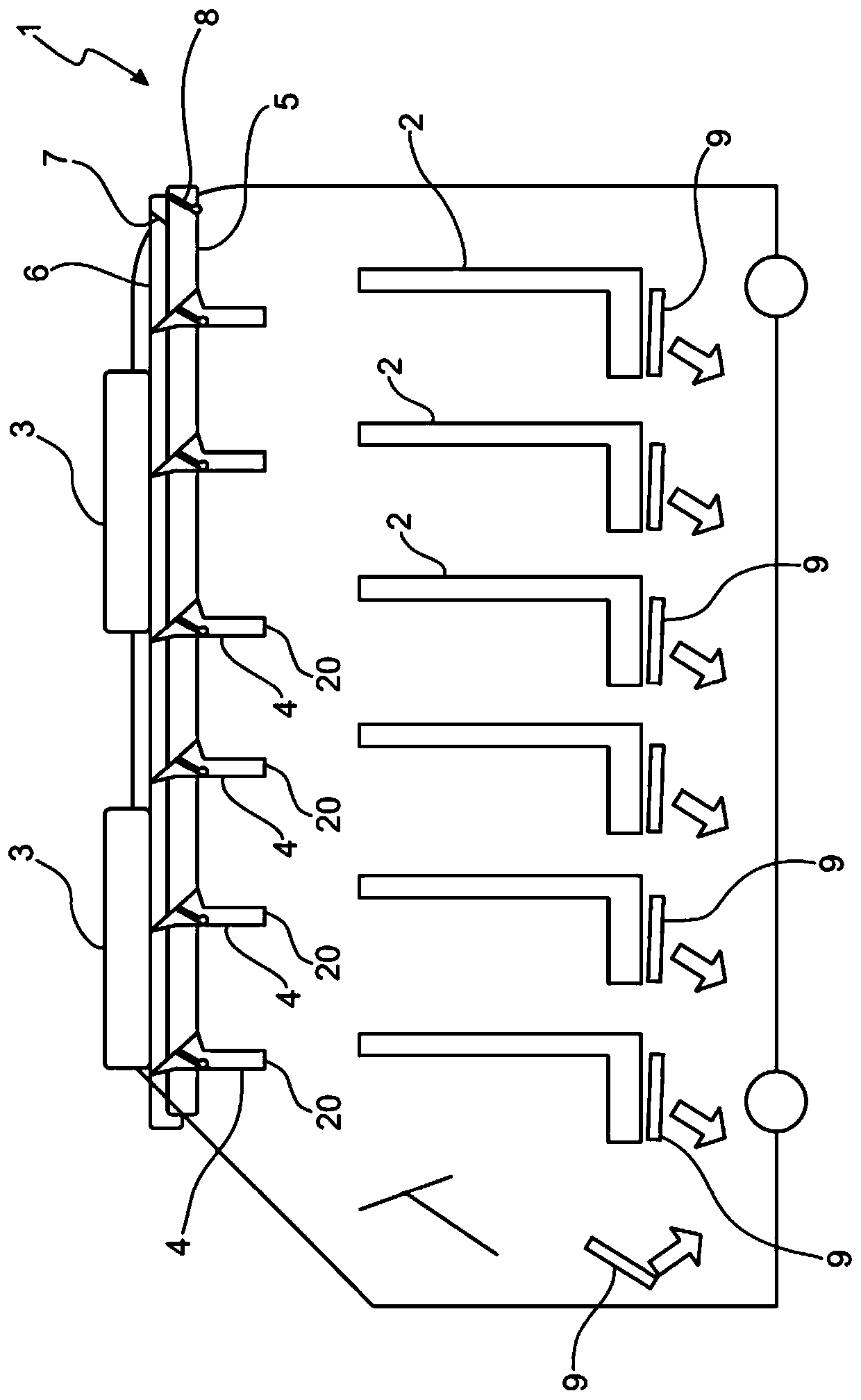 Multi-zone air conditioning system for vehicles