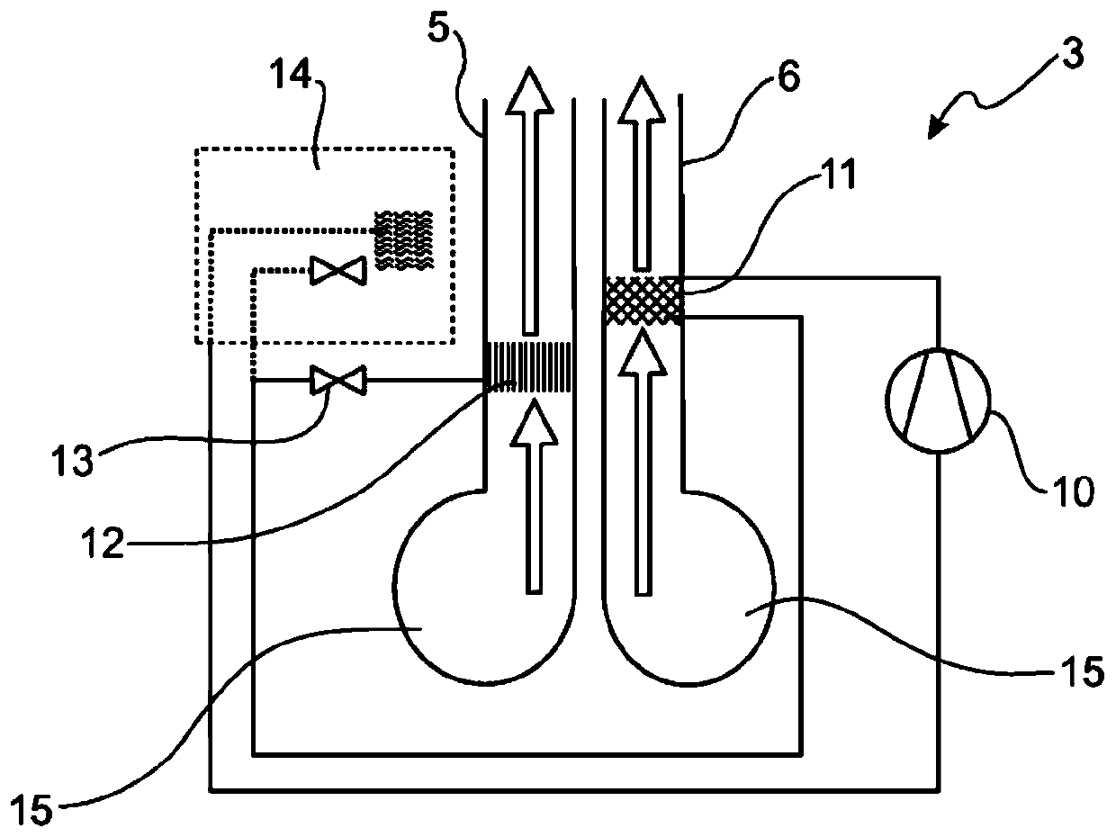 Multi-zone air conditioning system for vehicles