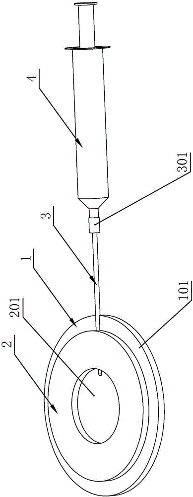 Perianal abscess drainage apparatus