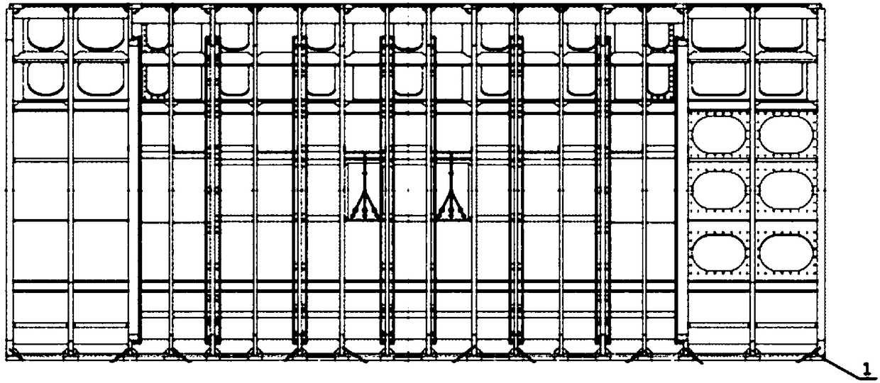 Assembling and welding process method for stator machine seat