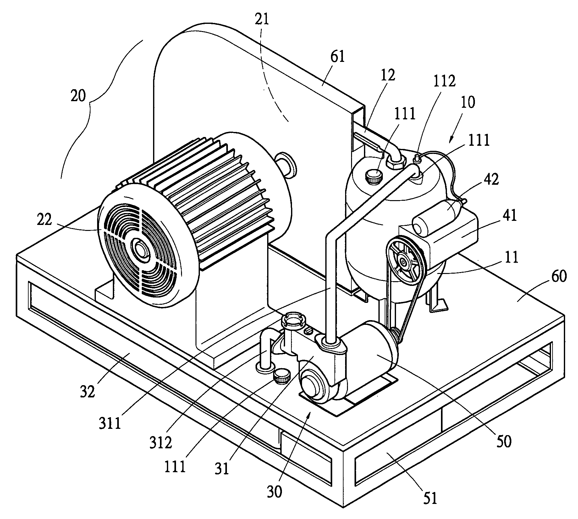 System for electric generating using accumulation pressure