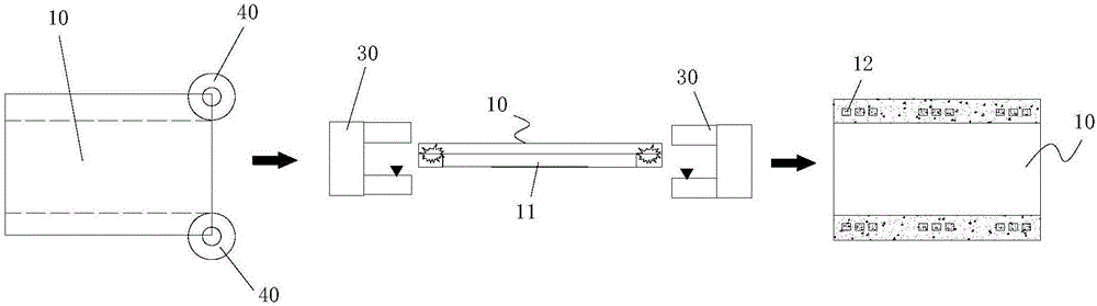 Improvement method of display panel machining technology and display panel machining equipment