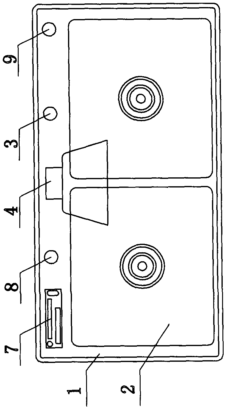 Stainless steel tabletop sink