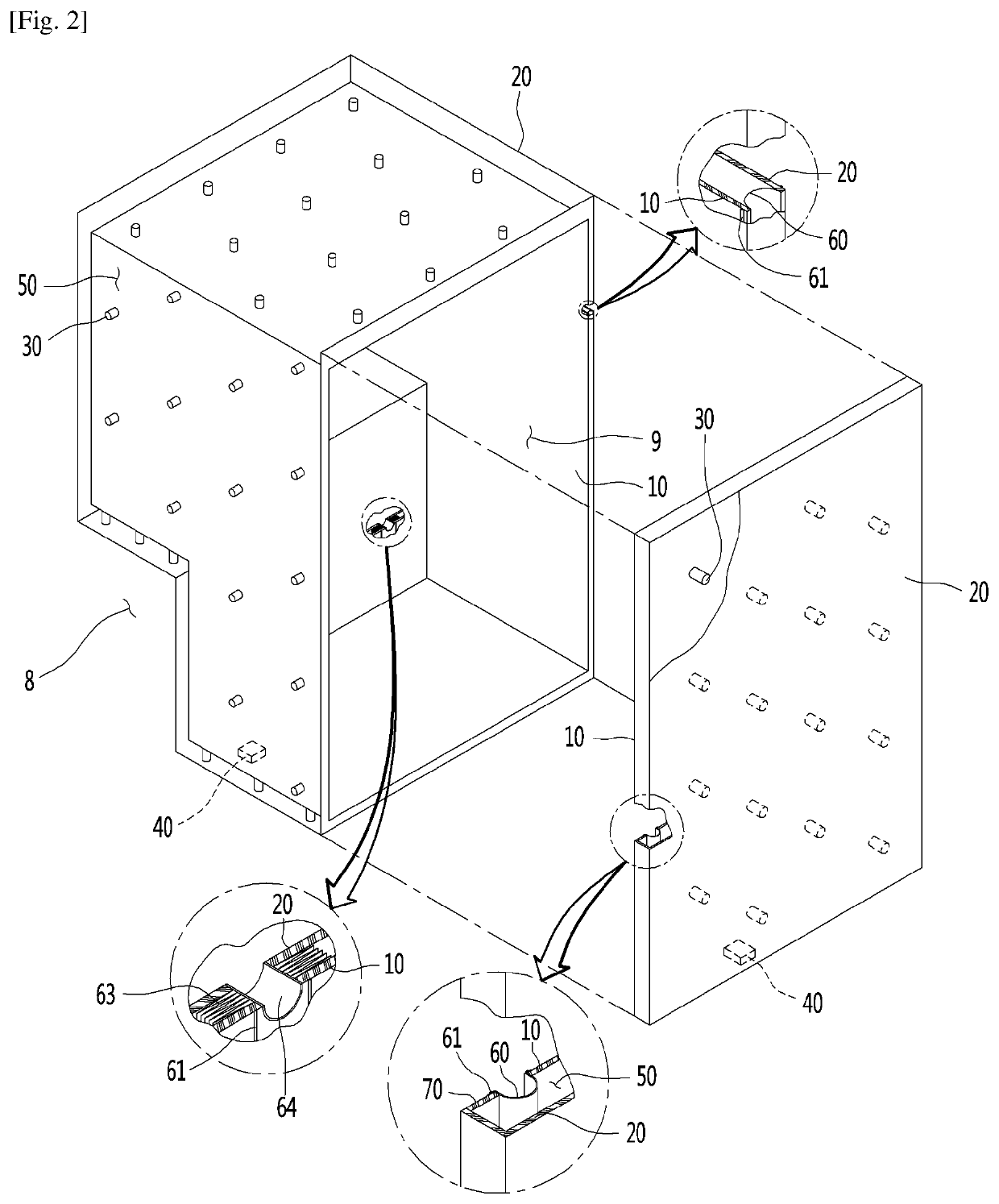 Vacuum adiabatic body and refrigerator