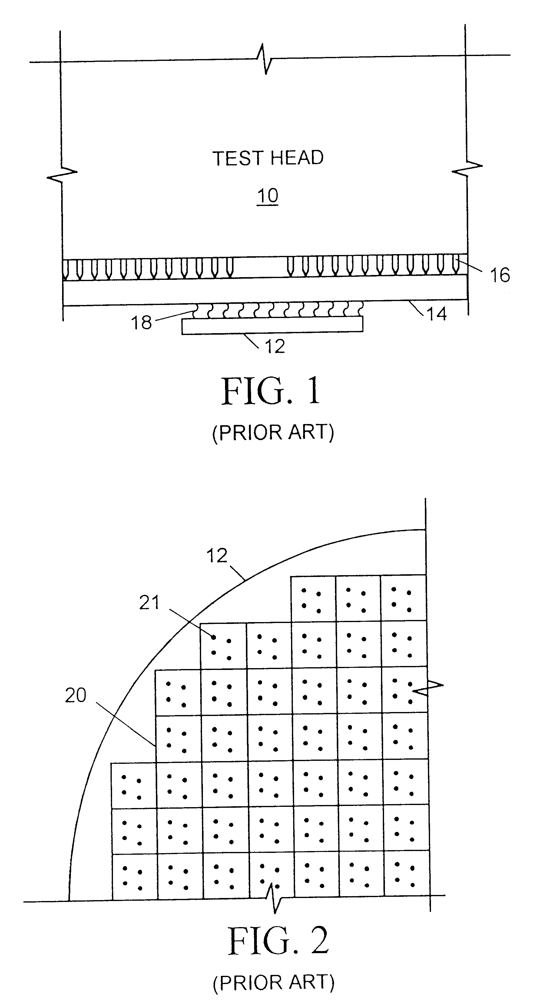 Method for testing signal paths between an integrated circuit wafer and a wafer tester