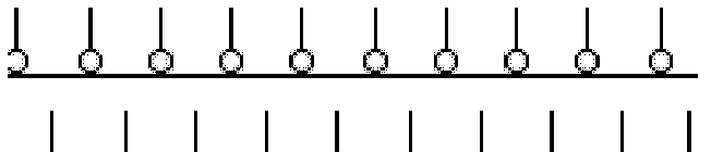 Method of knitting pile loops on common manual flat knitting machine