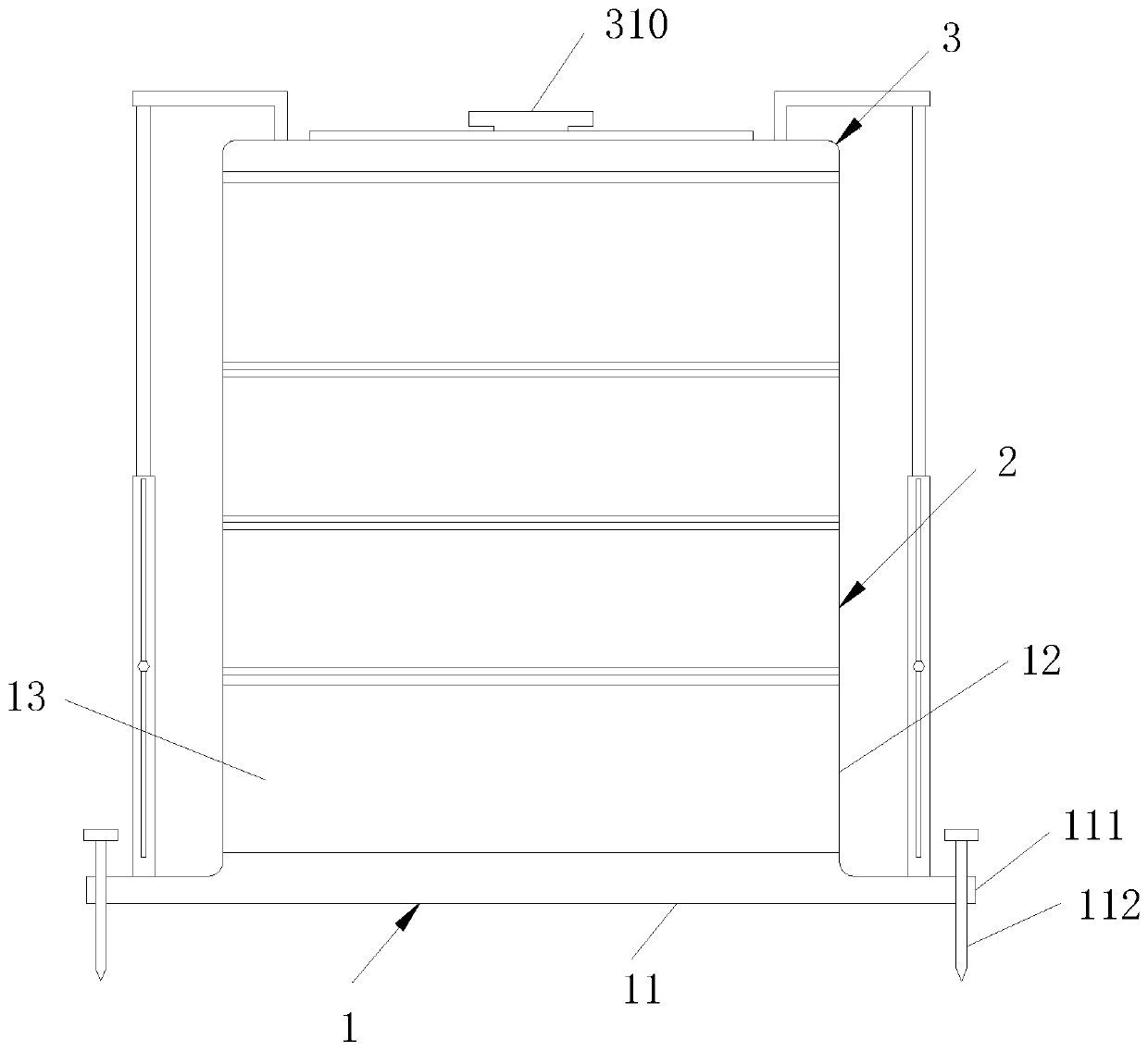 Protective cover for single plant cultivation