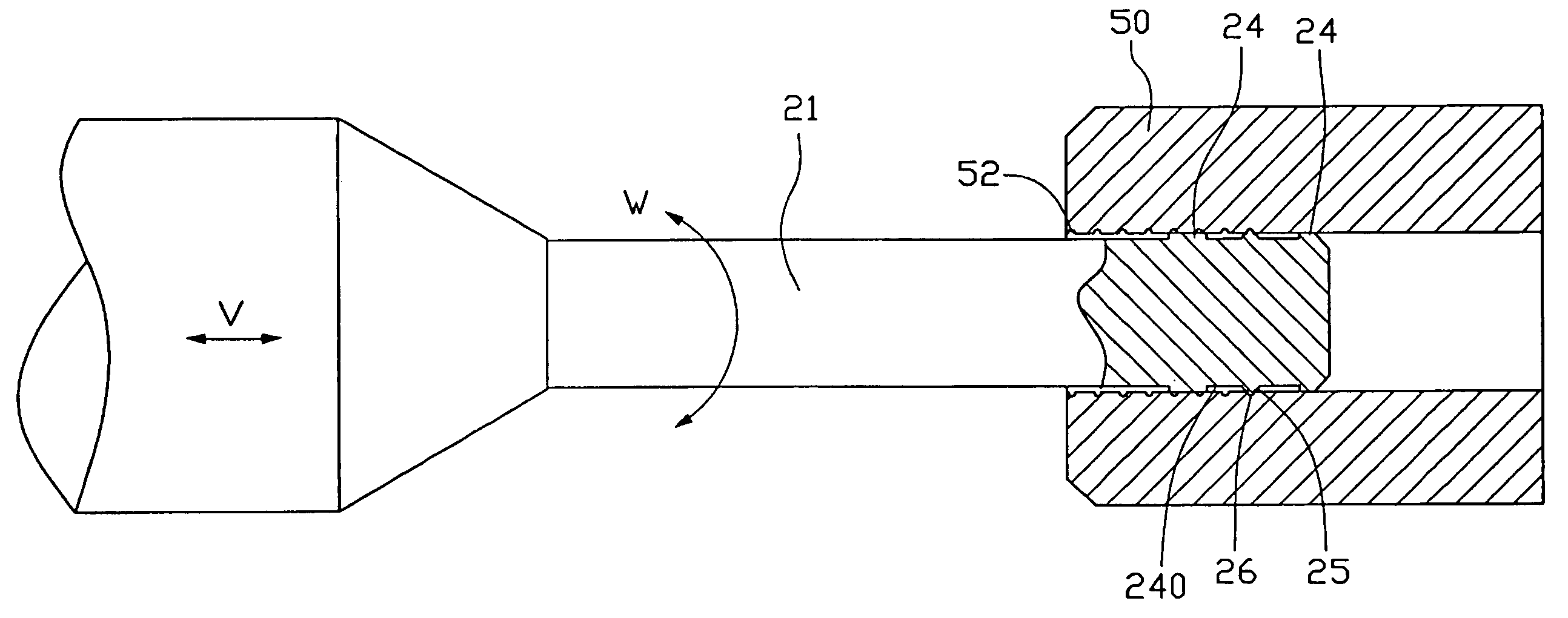 Manufacturing tool for fluid dynamic bearing
