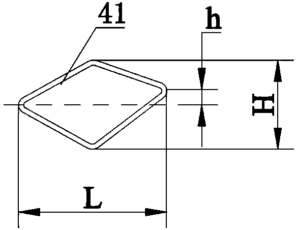 A stepped stent suitable for tapered vessels