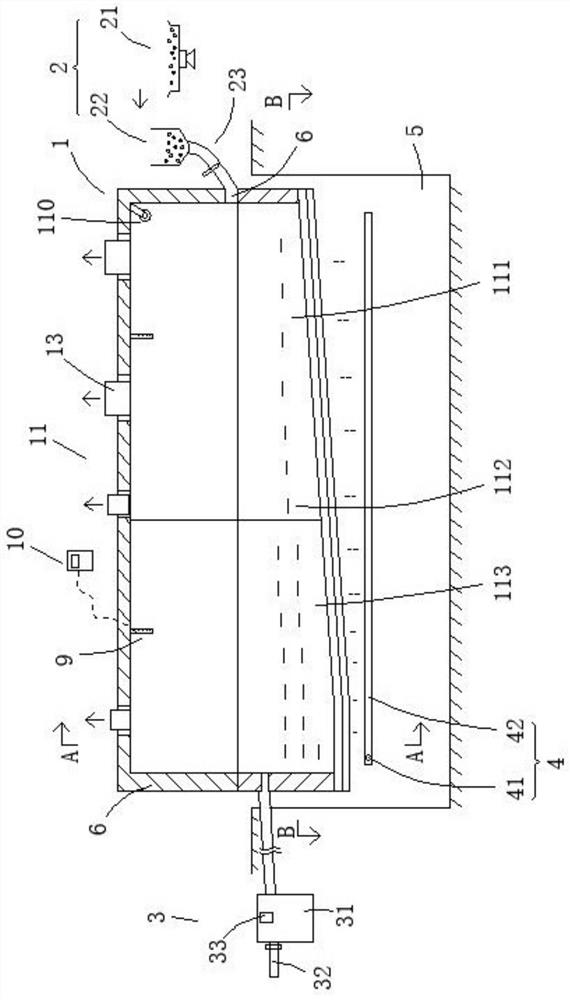 Smelting device and smelting method for iron ore containing lead and zinc