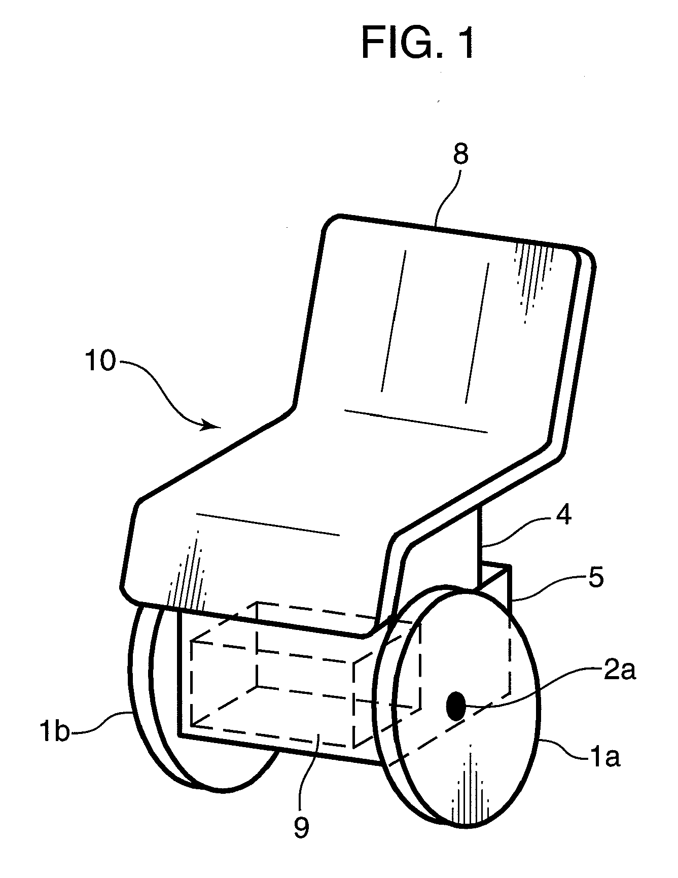 Inverted two-wheel guided vehicle and control method therefor