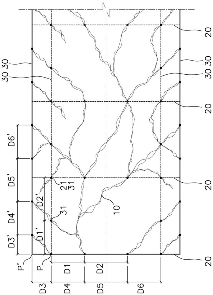Cuttable cladding panel with a matching pattern, use and manufacturing method thereof