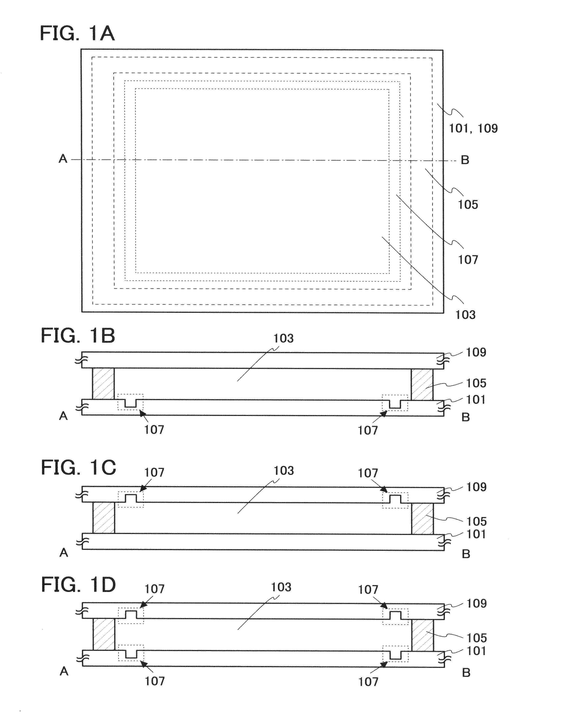 Sealing structure, device, and method for manufacturing device