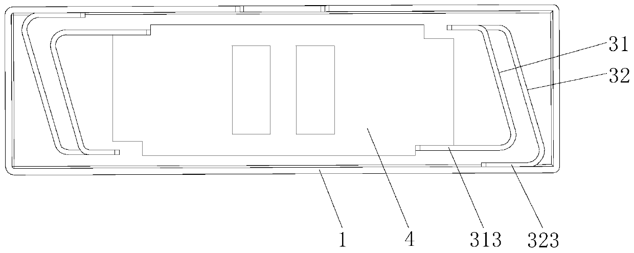 A linear vibrating motor