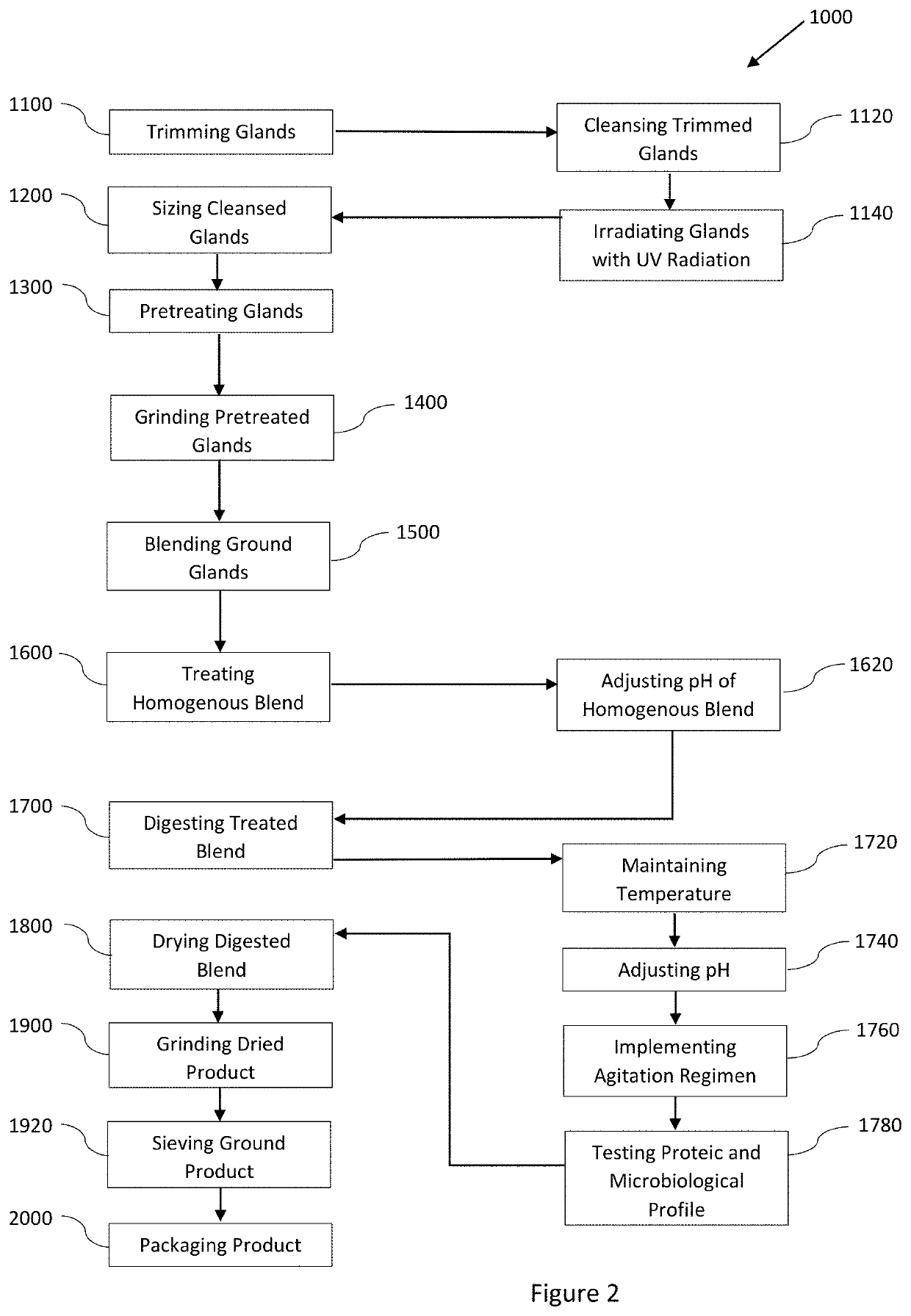 Method for the preparation of low molecular weight porcine lympho-reticular polypeptides