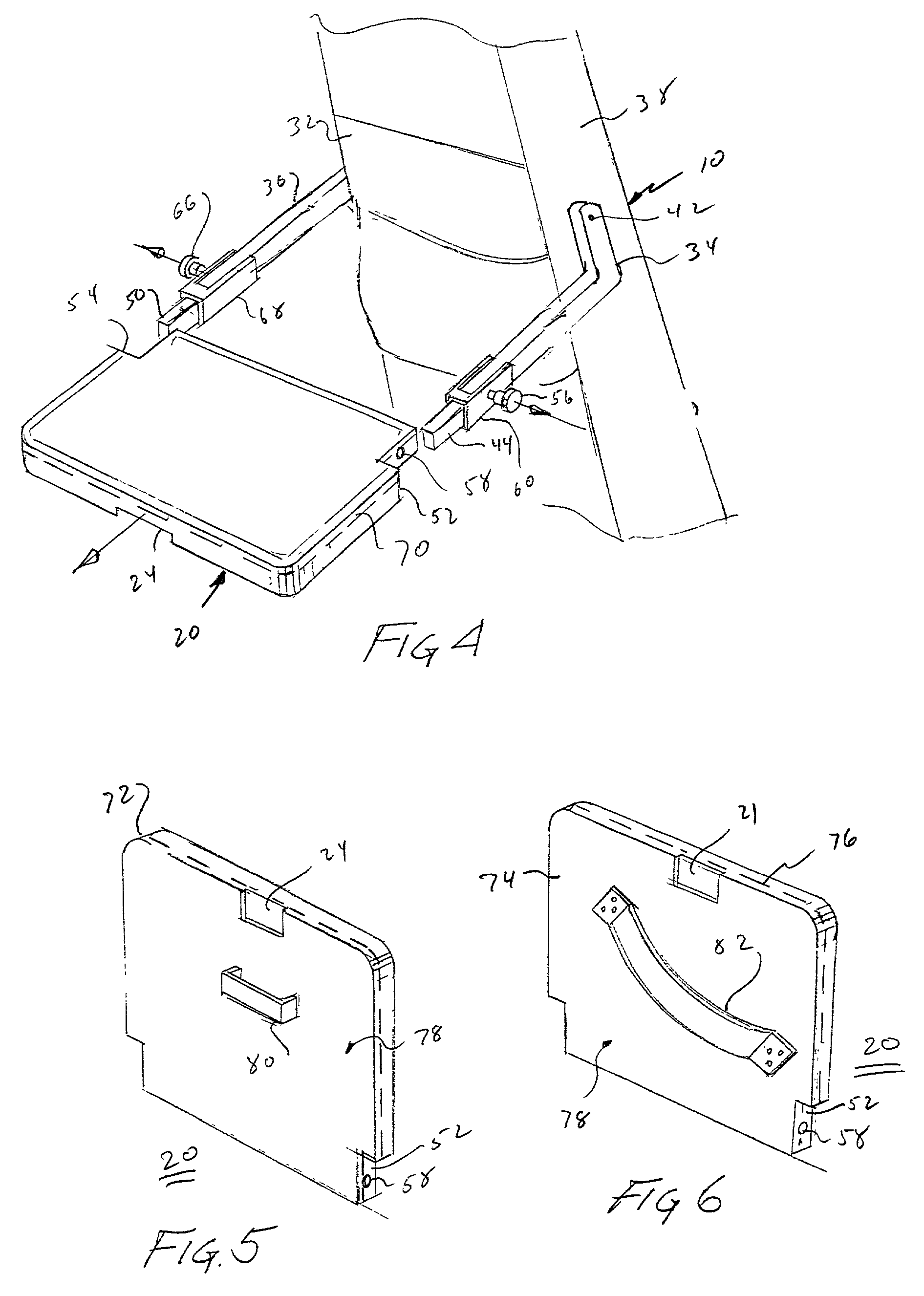 Threat-resistant aircraft tray