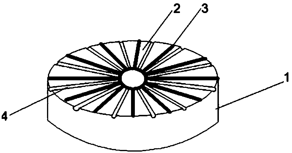 Grinding wheel capable of easily removing chips