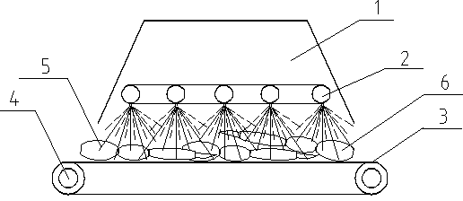 Lotus root cleaning device