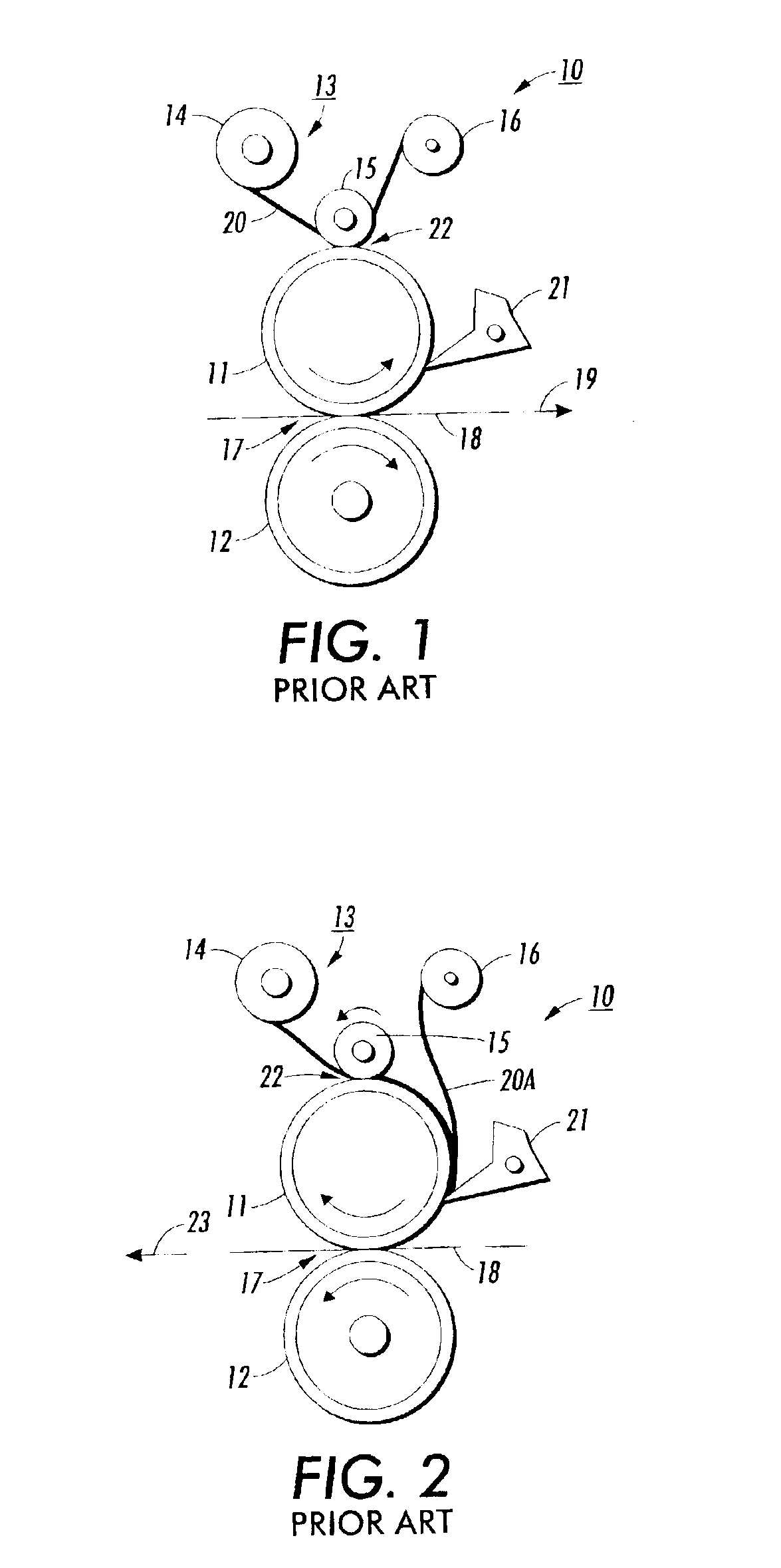 Fuser apparatus having cleaning web spooling prevention