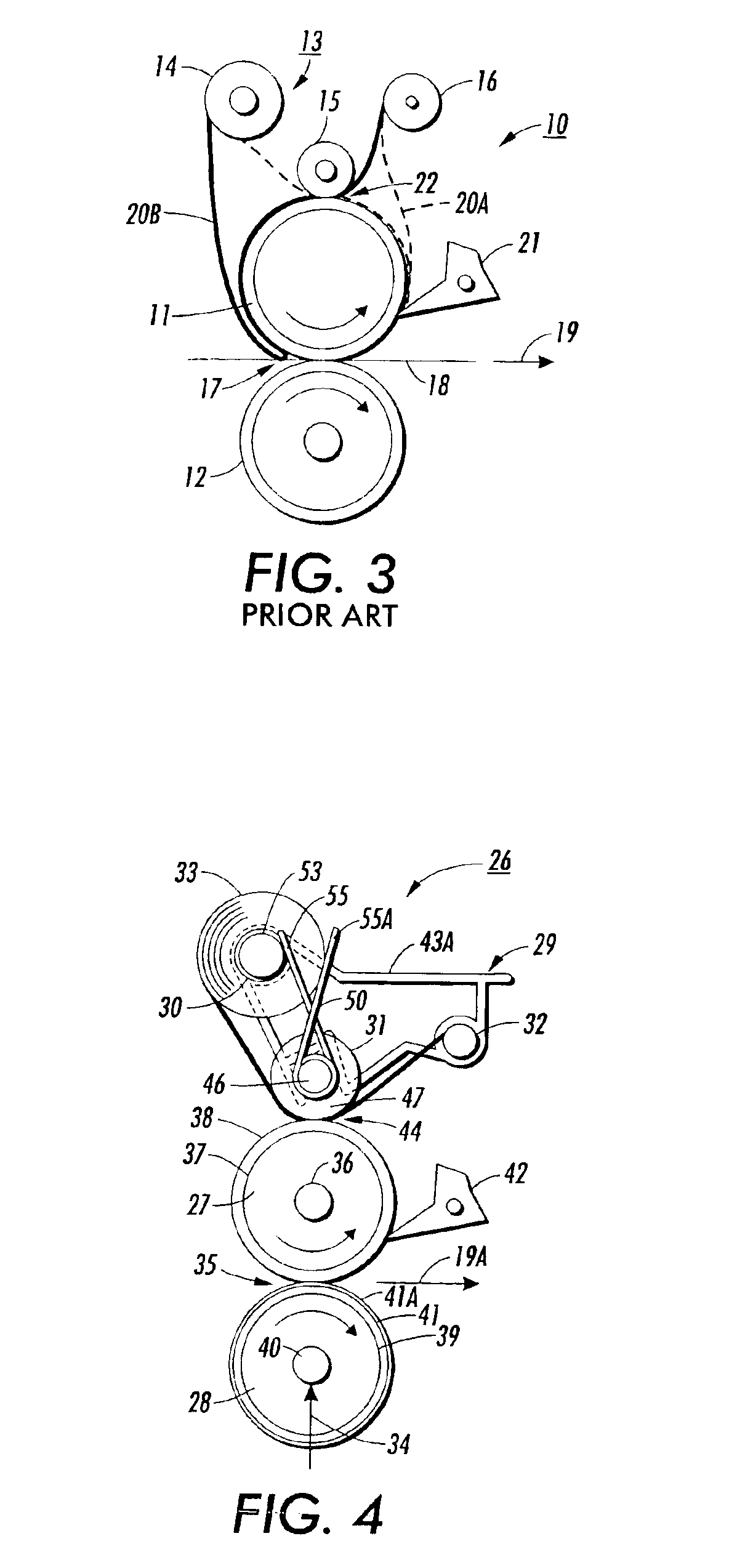 Fuser apparatus having cleaning web spooling prevention