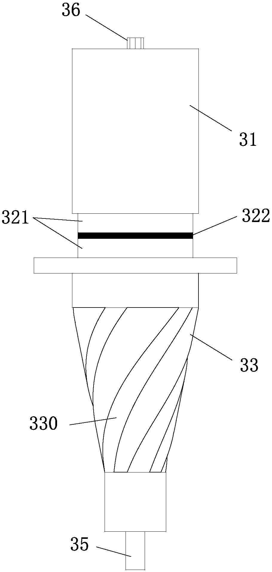 Ultrasonic transduction equipment for tapping processing and torsional tapping machine