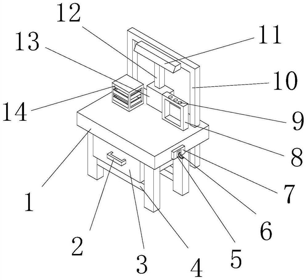 Detection device for conveying mechanical accessory machining