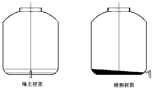 Automatic weighing device for water purification amount of water purification machine, and using method of automatic weighing device