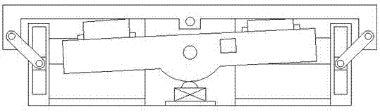 Medical platform device with indicator light and adjustment method thereof