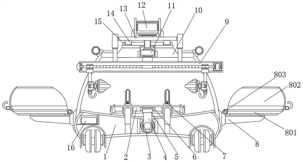 Iron pipe carrying equipment for building construction