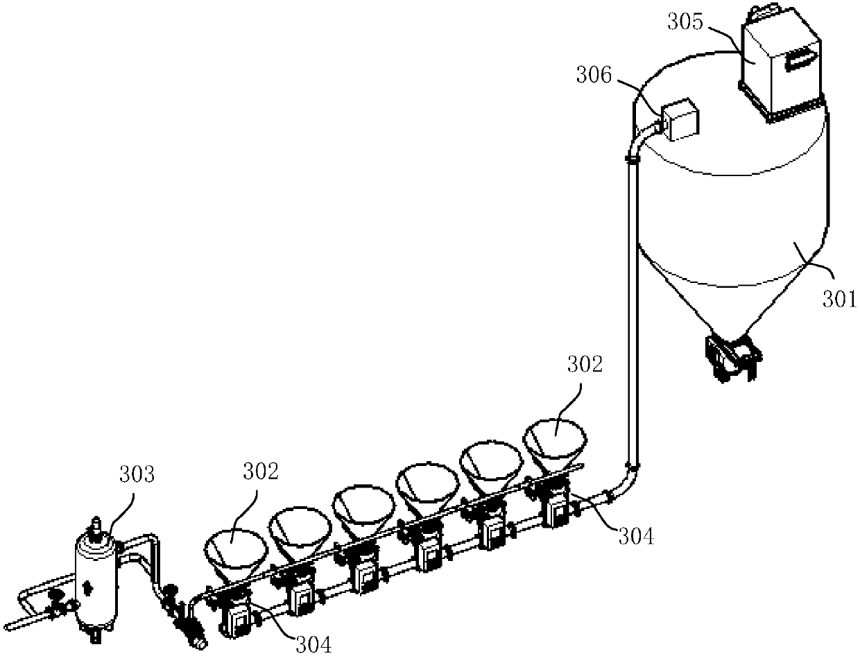 Glass powder classification optical separation and sorting system